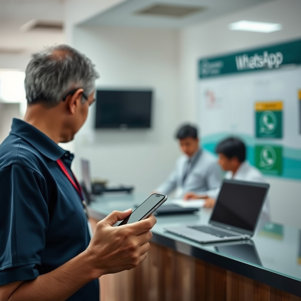 Healthcare OTP using WhatsApp in India