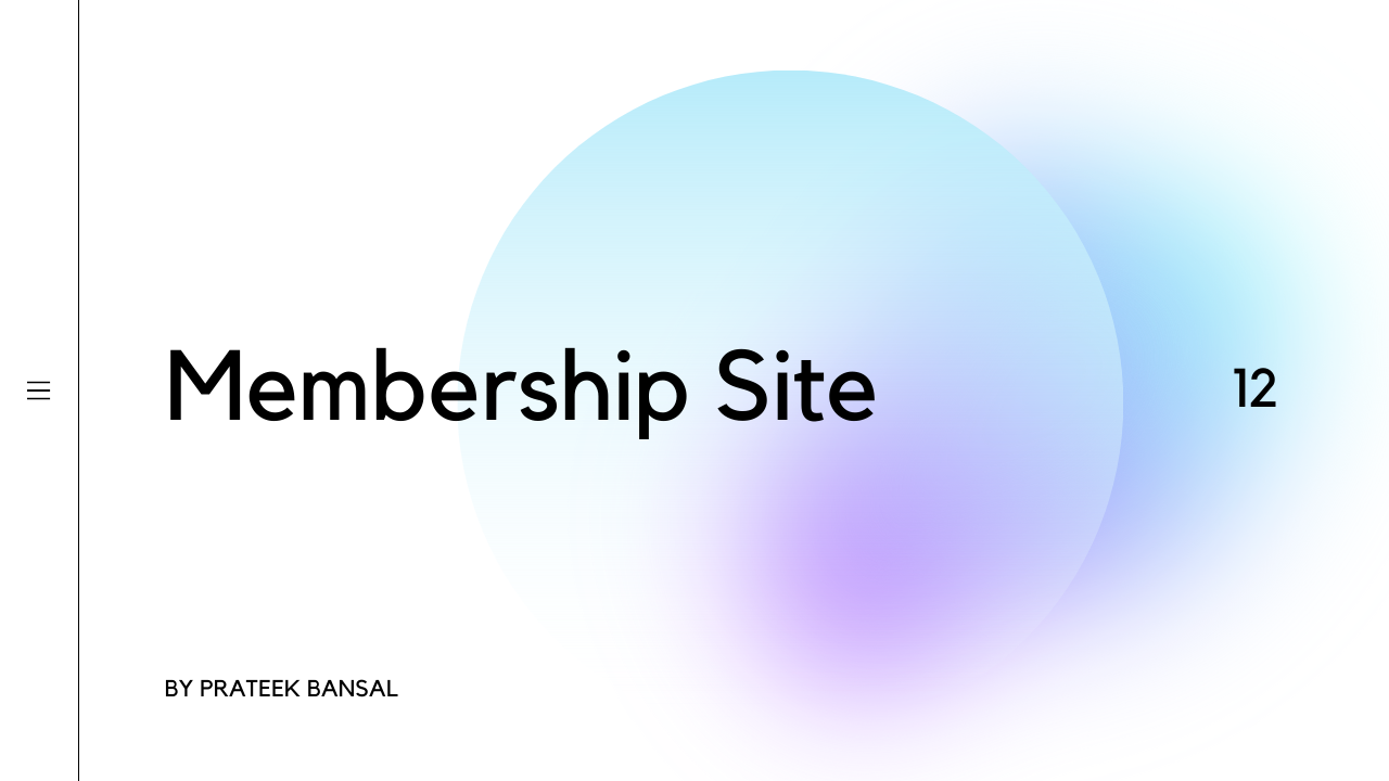 Membership Sites