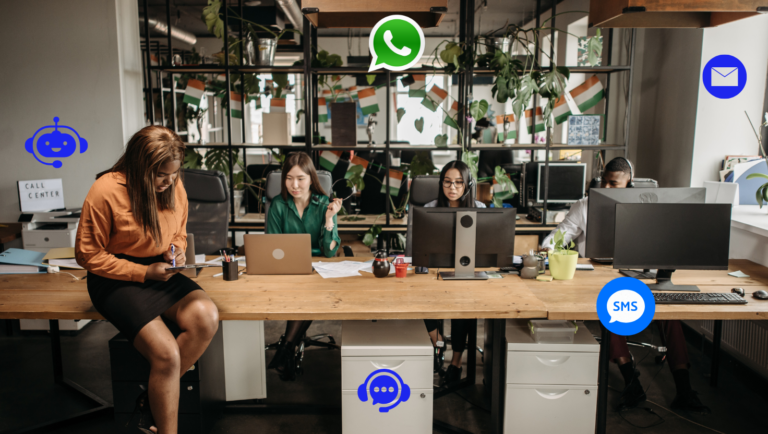 Omni channel call center